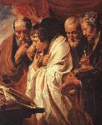 Jacob Jordaens The Four Evangelists USA oil painting artist
